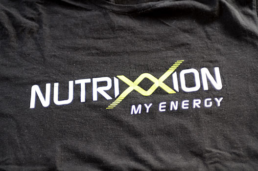 NUTRIXXION Team - T-Shirt schwarz MEDIUM [215.102]