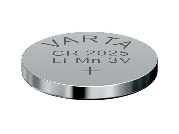 Knopfzelle Lithium-Batterie (Dimension CR2025)