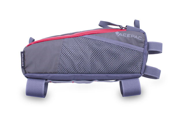 ACEPAC Oberrohrtasche Fuel Bag L in grey