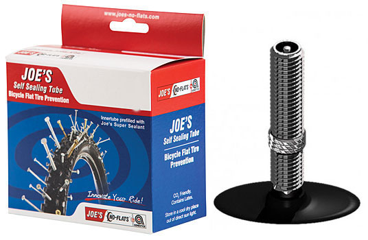 Joes Self Sealing Tube / Schlauch mit Dichtmittel AV 20 x 1.75-2.125<P>Auto-Ventil <P>