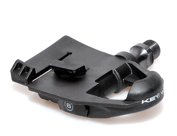 KEYWIN CARBON Rennvelo-Pedale mit Titanium-Achse  (164 Gramm / Paar)